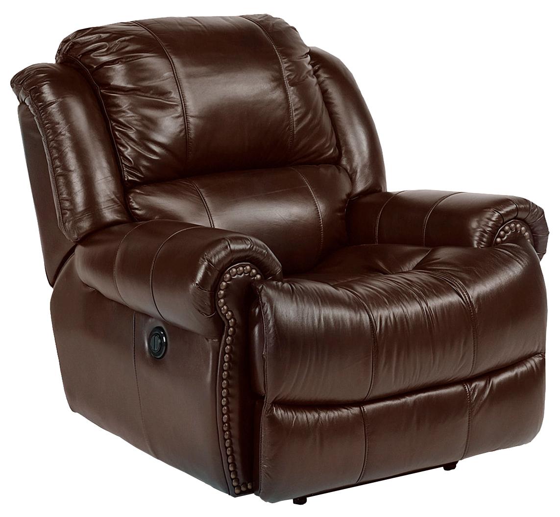 Flexsteel Latitudes Capitol Elegant Power Recliner with Nail Head